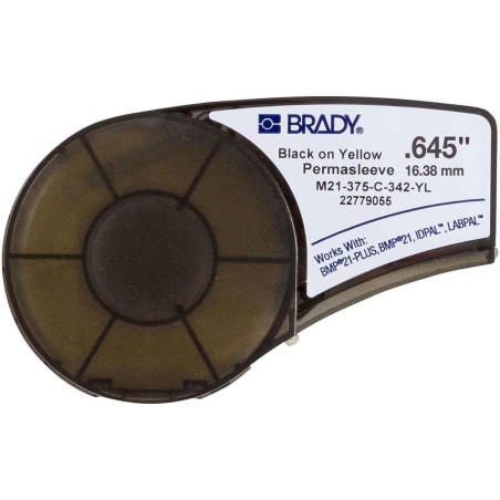 Brady PermaSleeve Heat-shrink M21-375-C-342-YL